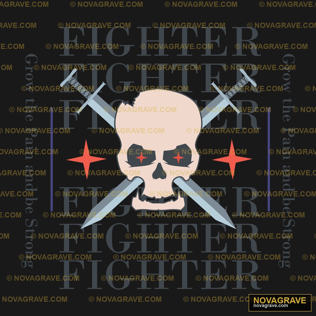 The Logo For The Fighter Club Other Designs - DTF Transfer Design