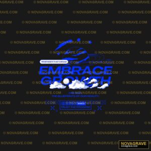 The Logo For The Game Embrace Space Nature Botanical - Design DTF