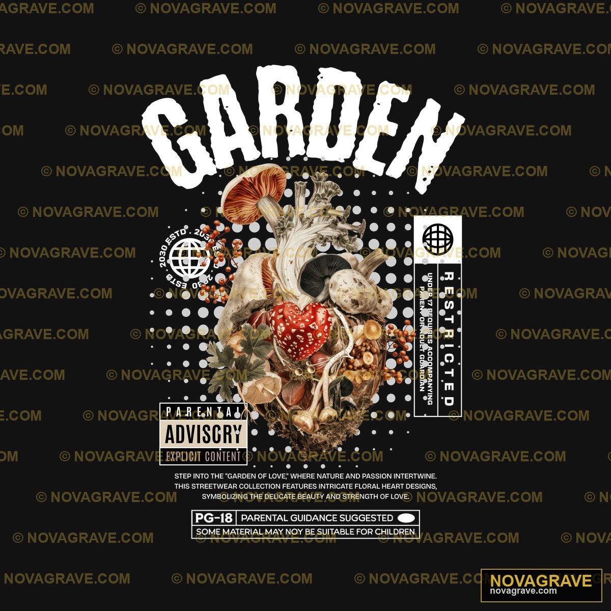 The Logo For The Garden Festival Music Culture - DTF Ontwerp