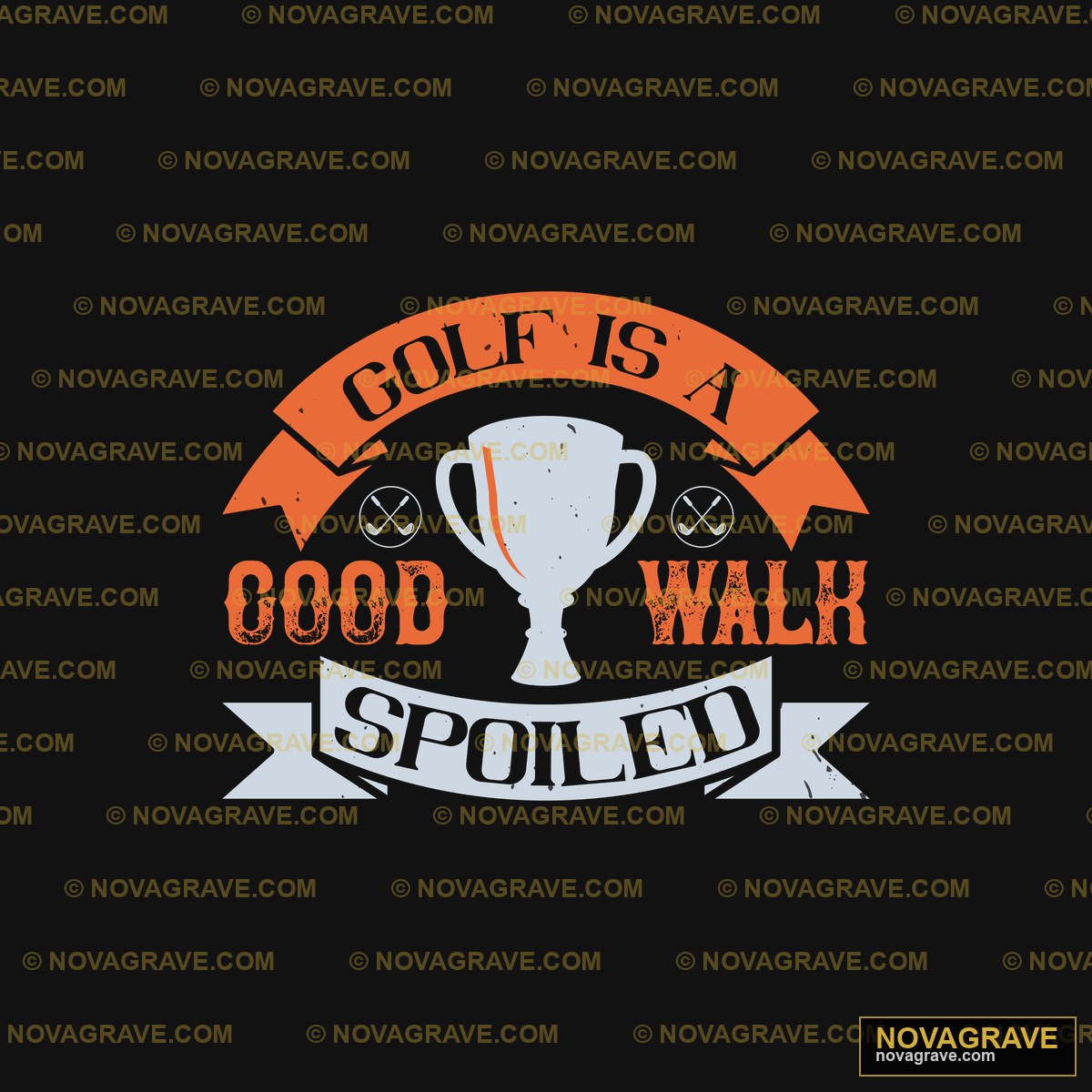 The Logo For The Golf Club Sports Fitness - DTF Transfer Design