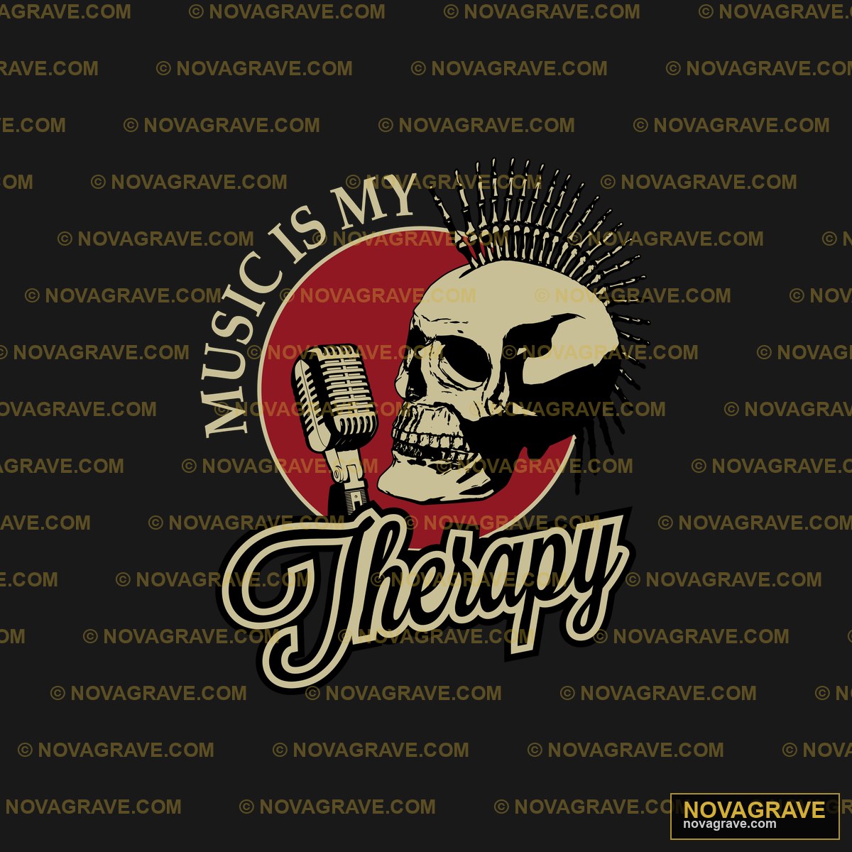 The Logo For The Music Therapy Streetwear Urban - DTF Ontwerp