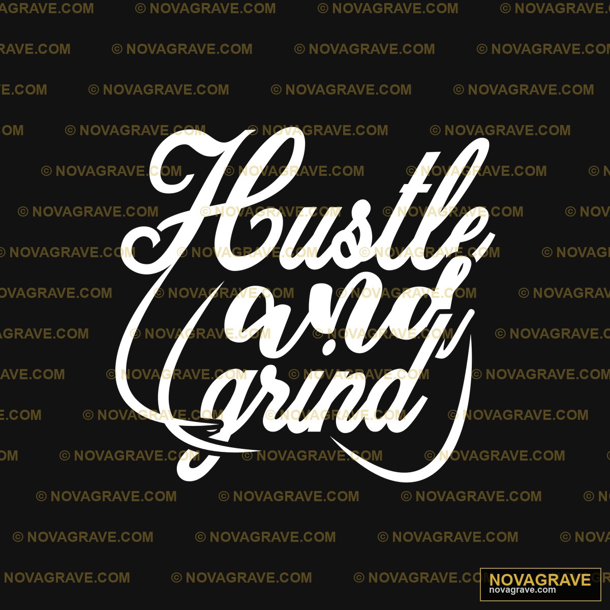 The Logo For The New Band Bush And Grind Music Culture - Design DTF