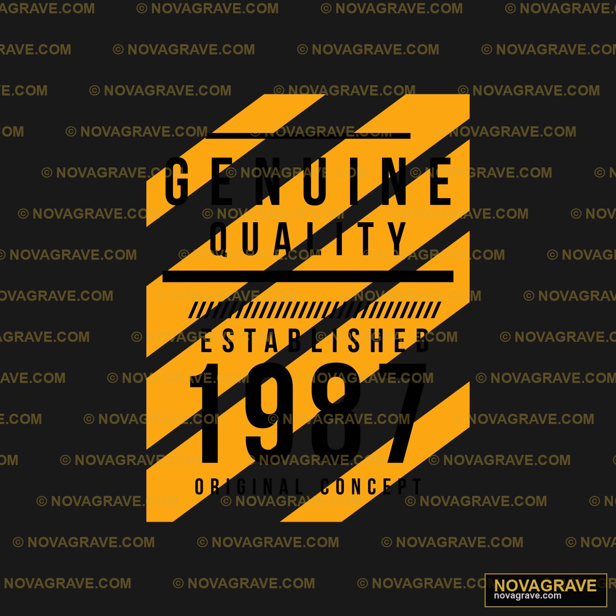The Logo For The Original Century Quality Other Designs - DTF Ontwerp