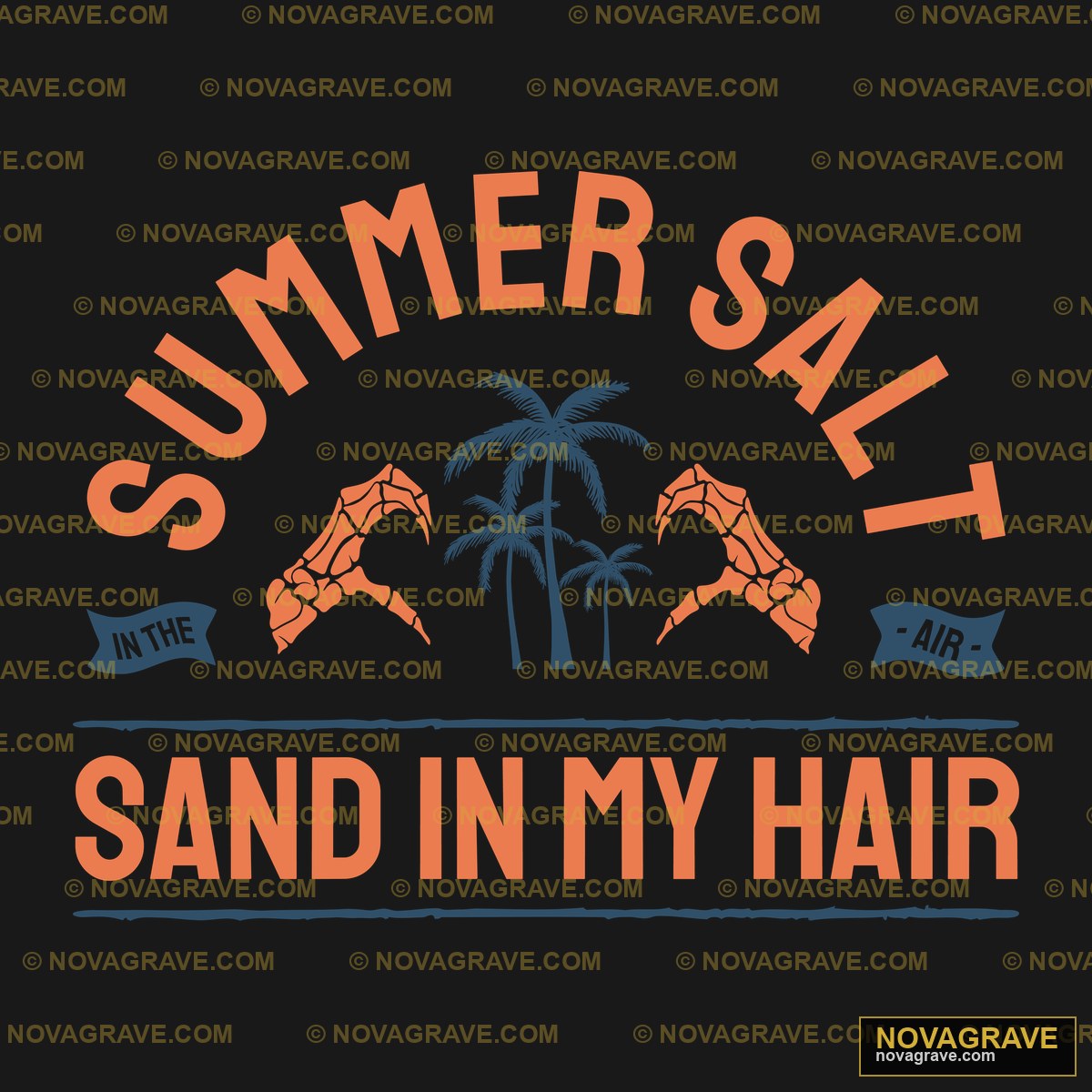 The Logo For The Summer Sol In The Sand Ns Other Designs - Design DTF