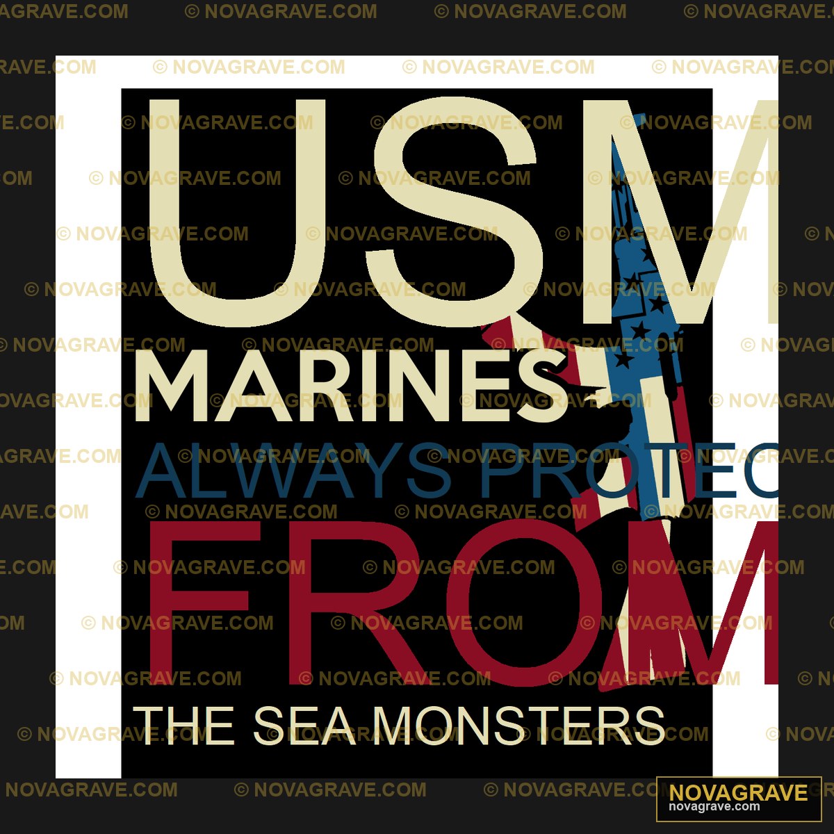 The Logo For The Us Marine Alliance Patriotic Military - DTF Transfer Design