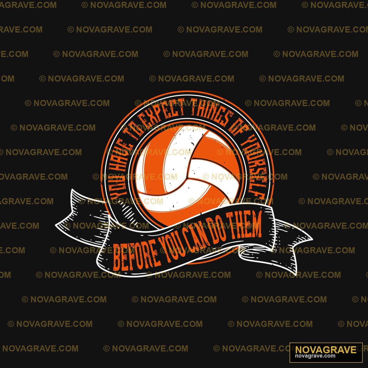 Volleyball Quote DTF Design SVG PNG DXF Instant Download