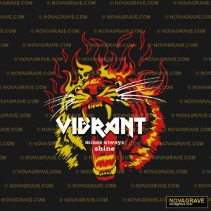 The Logo For Vint A Band That Has Been In The Animals Wildlife - Design DTF