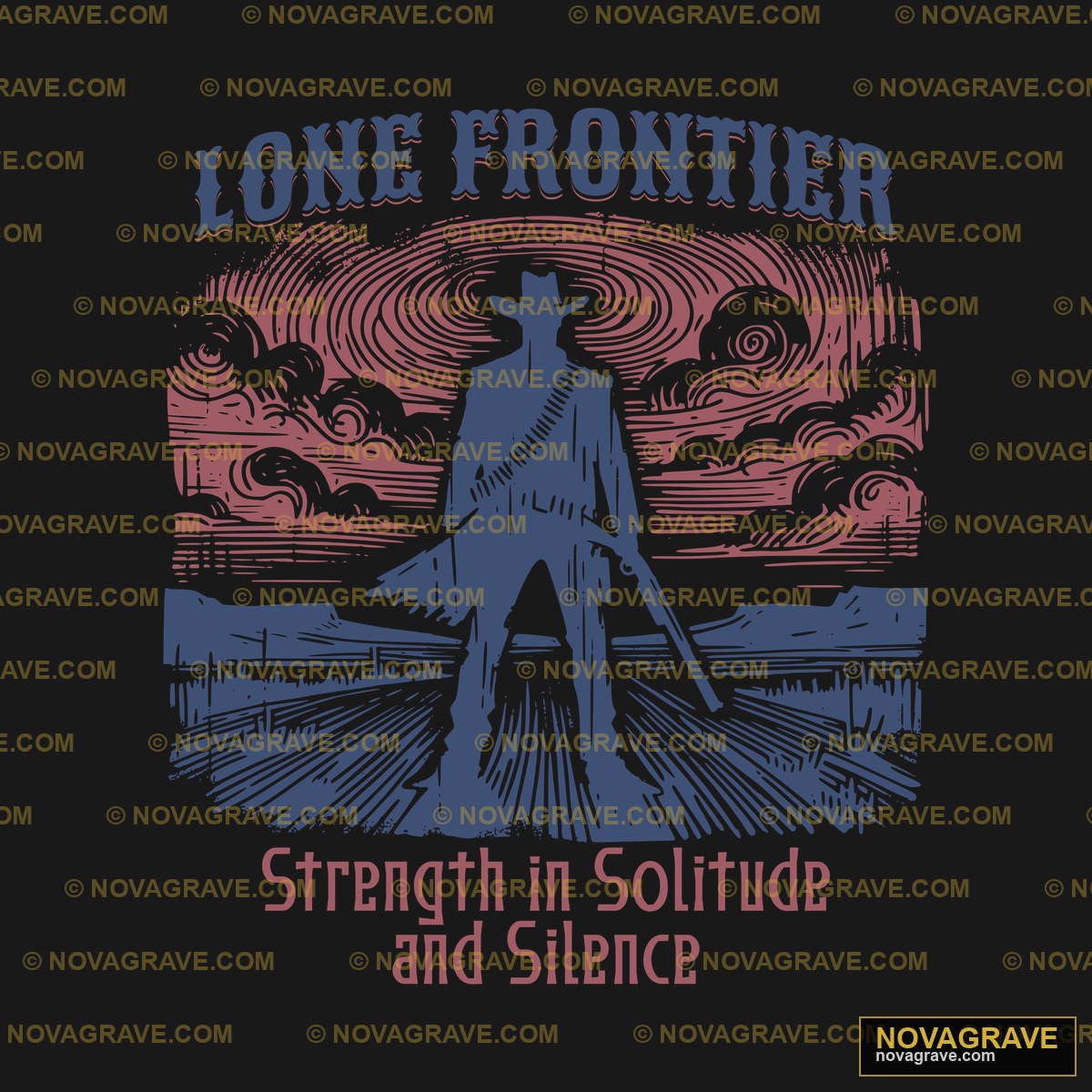 The Lone Frontier Logo Other Designs - Design DTF