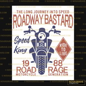 The Long Journey To Speed Road Bastard Nature Botanical - Design DTF