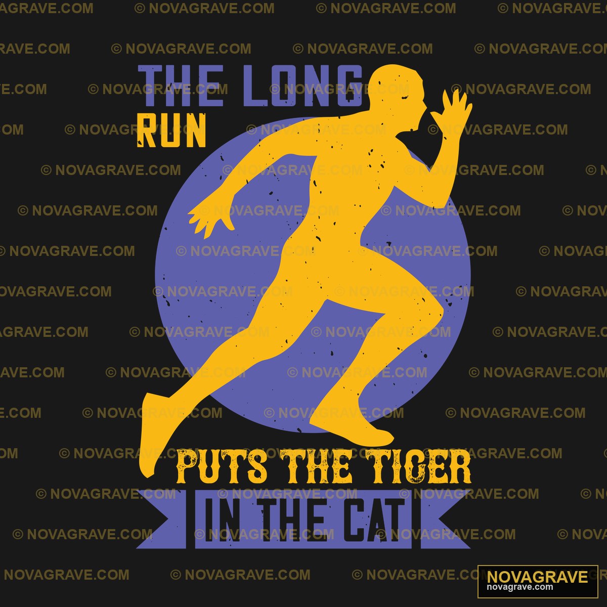 The Long Run Logo Animals Wildlife - Design DTF