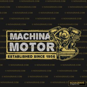 The Machine Motor Logo Other Designs - Design DTF