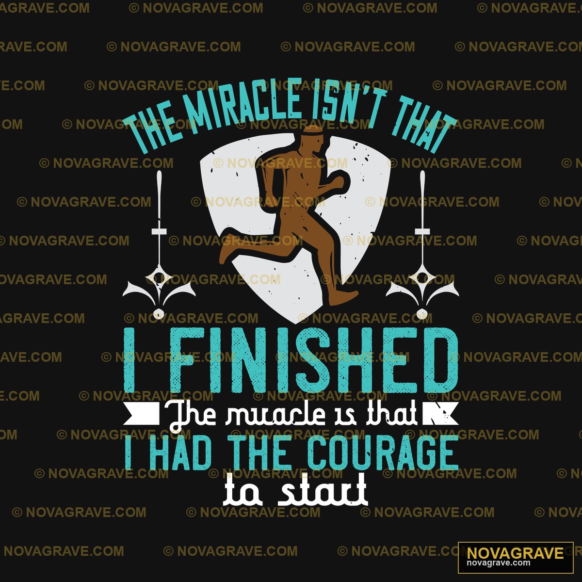 The Miracle That Finished Had The Courage Other Designs DTF Design