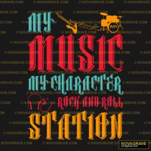 The Music Alphabet Music Culture 2 - DTF Transfer Design