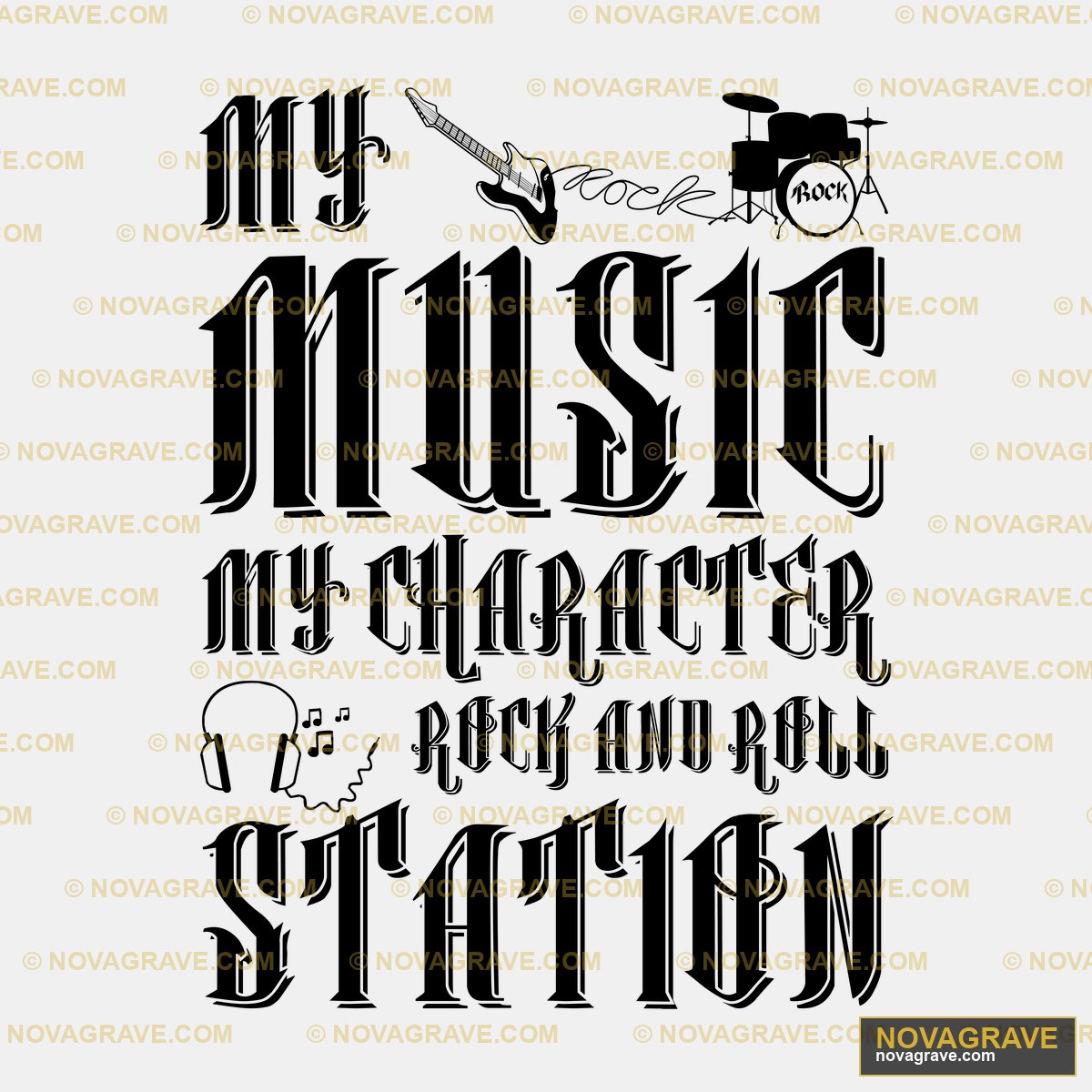 The Music Alphabet Music Culture - Design DTF