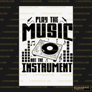 The Music Instrument Logo Music Culture - DTF Ontwerp