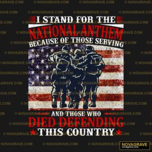 The National Anthem De Defending Logo Other Designs - DTF Ontwerp