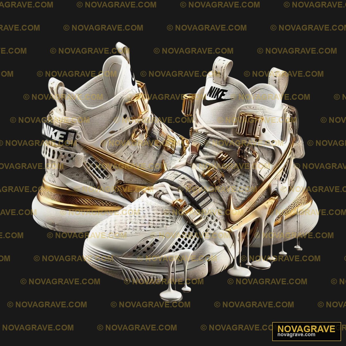 The Nike Lebrone Basketball Shoe Is Made From Streetwear Urban 2 - DTF Transfer Design