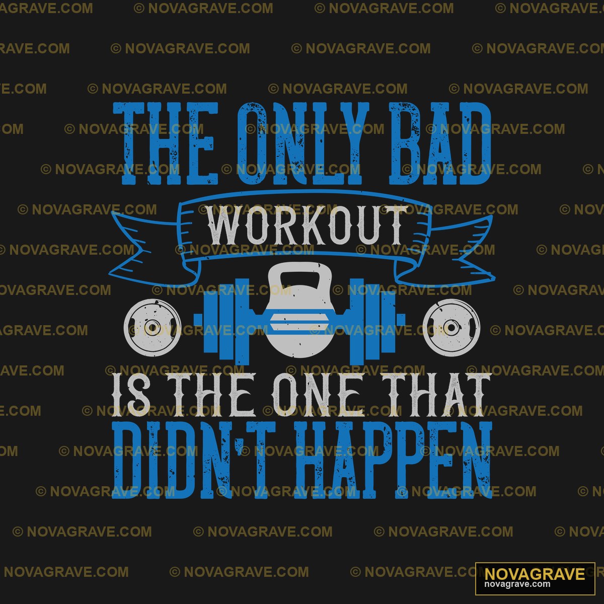 The Only Workout Is Done Happen Sports Fitness - Design DTF