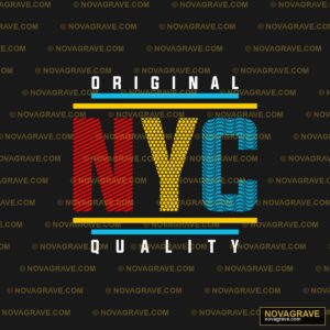 The Original Nyc Quality Logo Other Designs - DTF Transfer Design