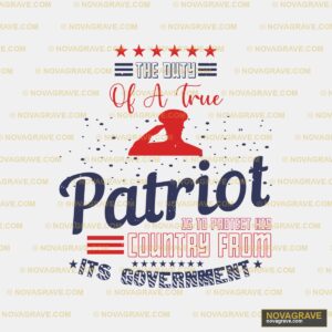 The Patriot Is Born To Celebrate Patriotic Military - Design DTF
