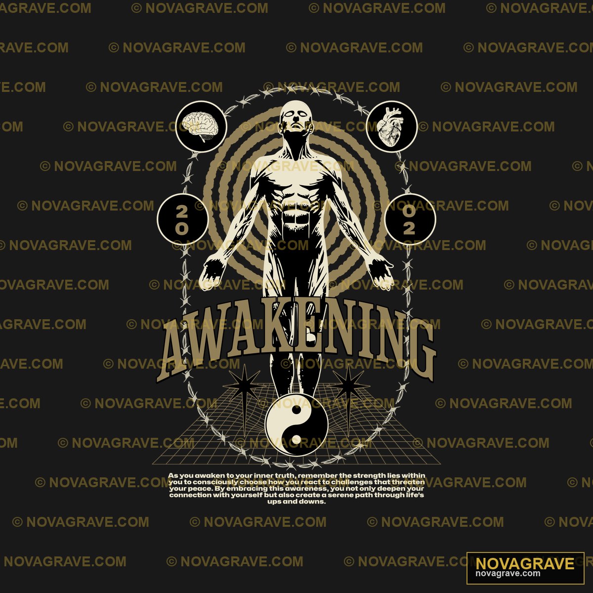 The Poster For Awakening A New Event In The C Other Designs - DTF Transfer Design