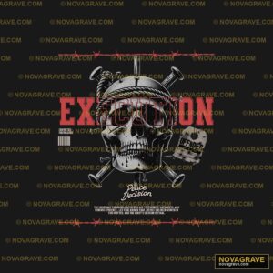 The Skull And Swords Are On The Back Of The S Streetwear Urban - DTF Ontwerp