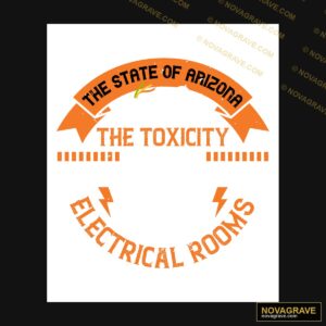 Arizona State Toxicity Electrical Rooms DTF Design PNG