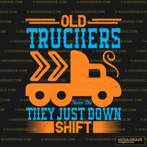 The Truckers T Shirt Professions - DTF Transfer Design