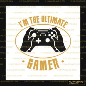 The Ultimate Gamer Logo Other Designs - DTF Ontwerp