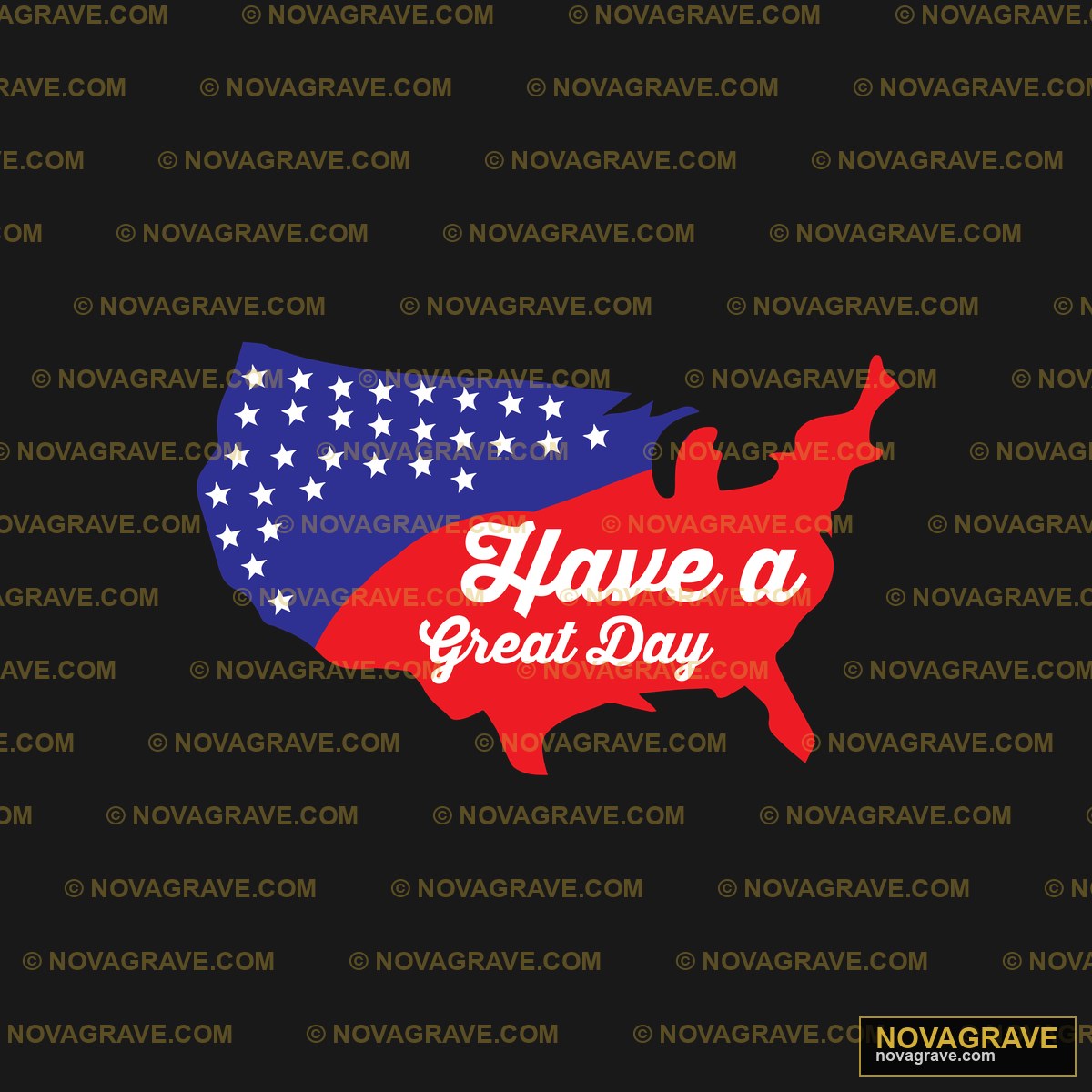 The Usa Flag With The Word Have Great Day Other Designs - DTF Transfer Design