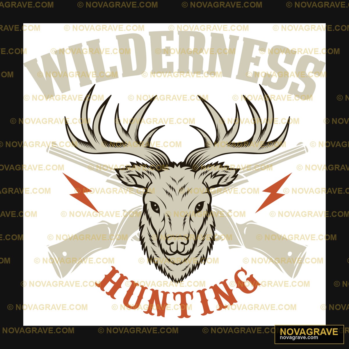 The Wilderness Hunting Logo Other Designs - DTF Transfer Design
