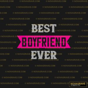 The Word Boyfriend On A White Background Other Designs - Design DTF