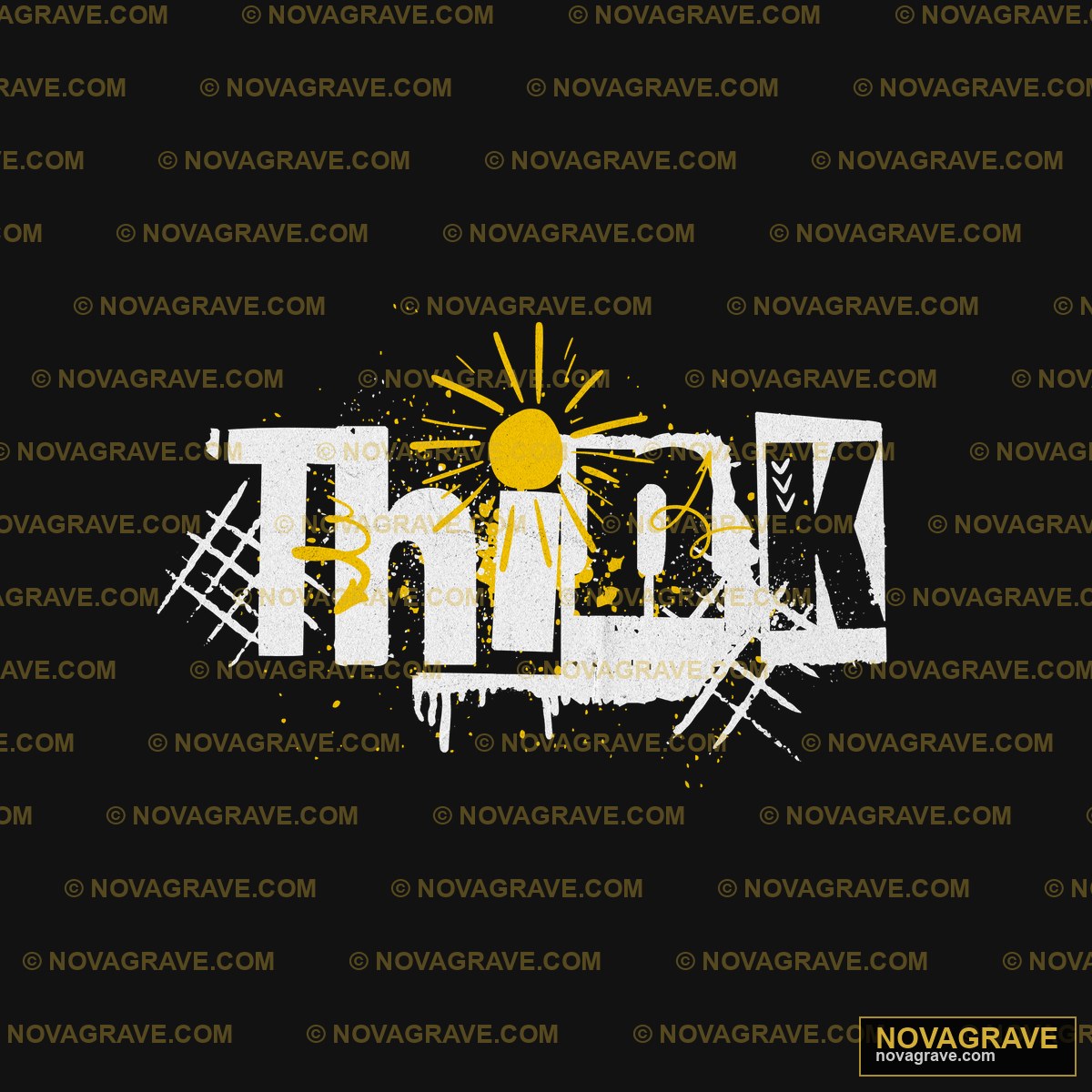 The Words Logo With A Sun In The Middle Nature Botanical - DTF Transfer Design