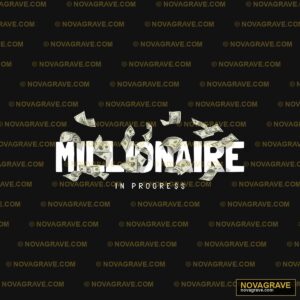 Millionaire In Progress DTF Design PNG