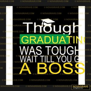 The Words Through Graduation And Graduation Seasonal Holiday - Design DTF