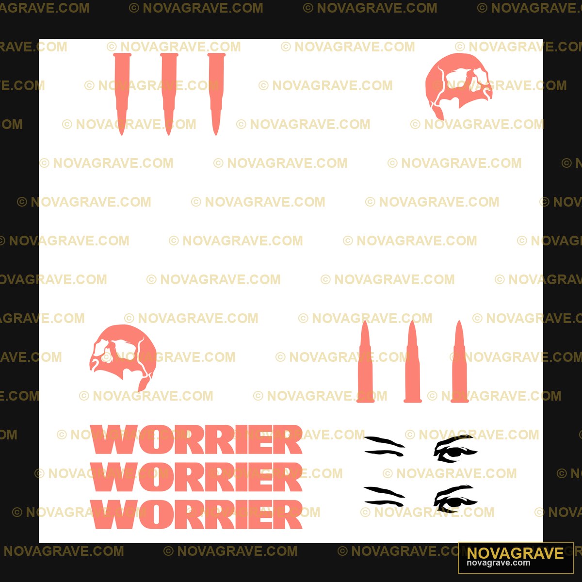 The Words Work Work Work Work Work Work Typography Slogans - DTF Transfer Design
