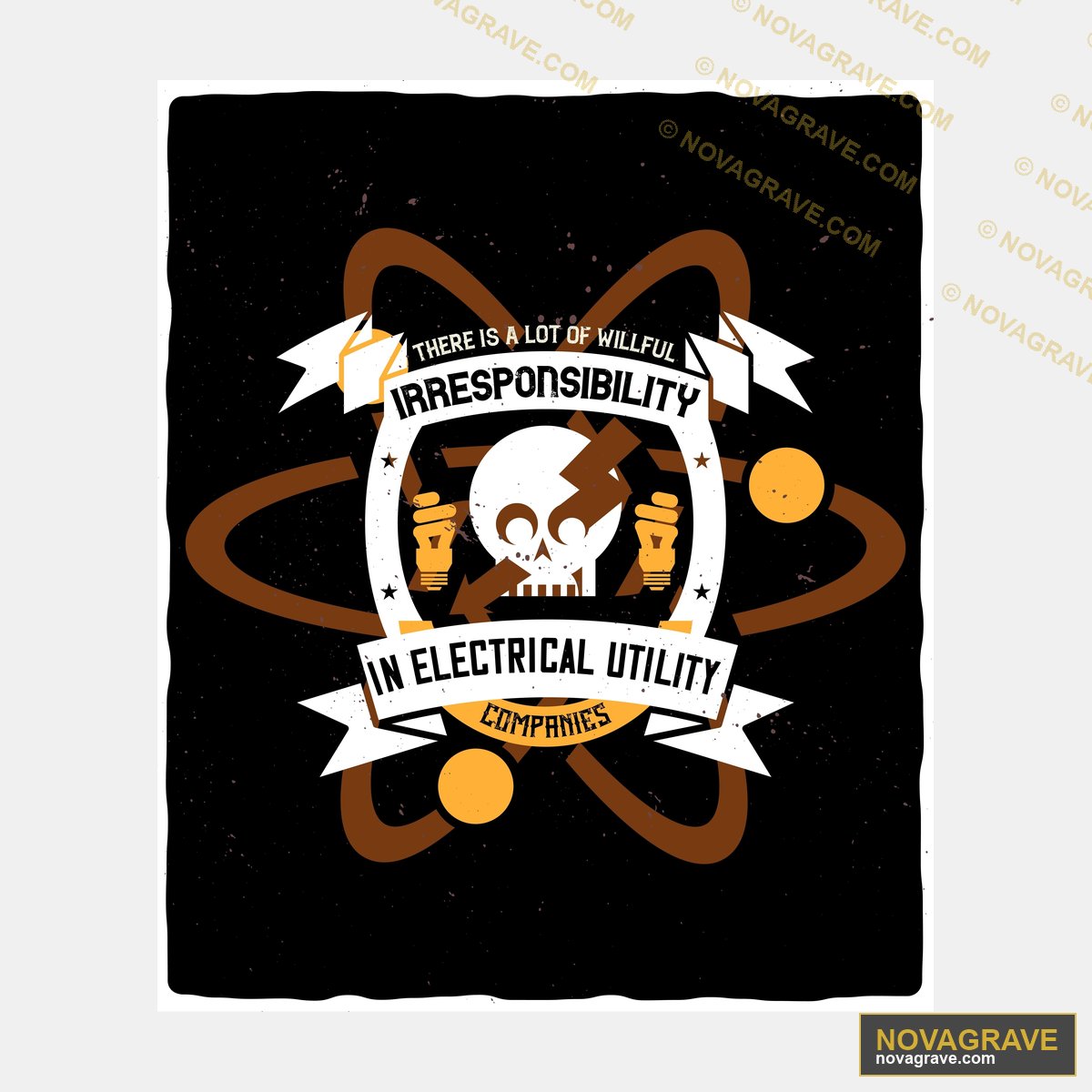 There Is No Responsibility In Electricality Other Designs - DTF Ontwerp