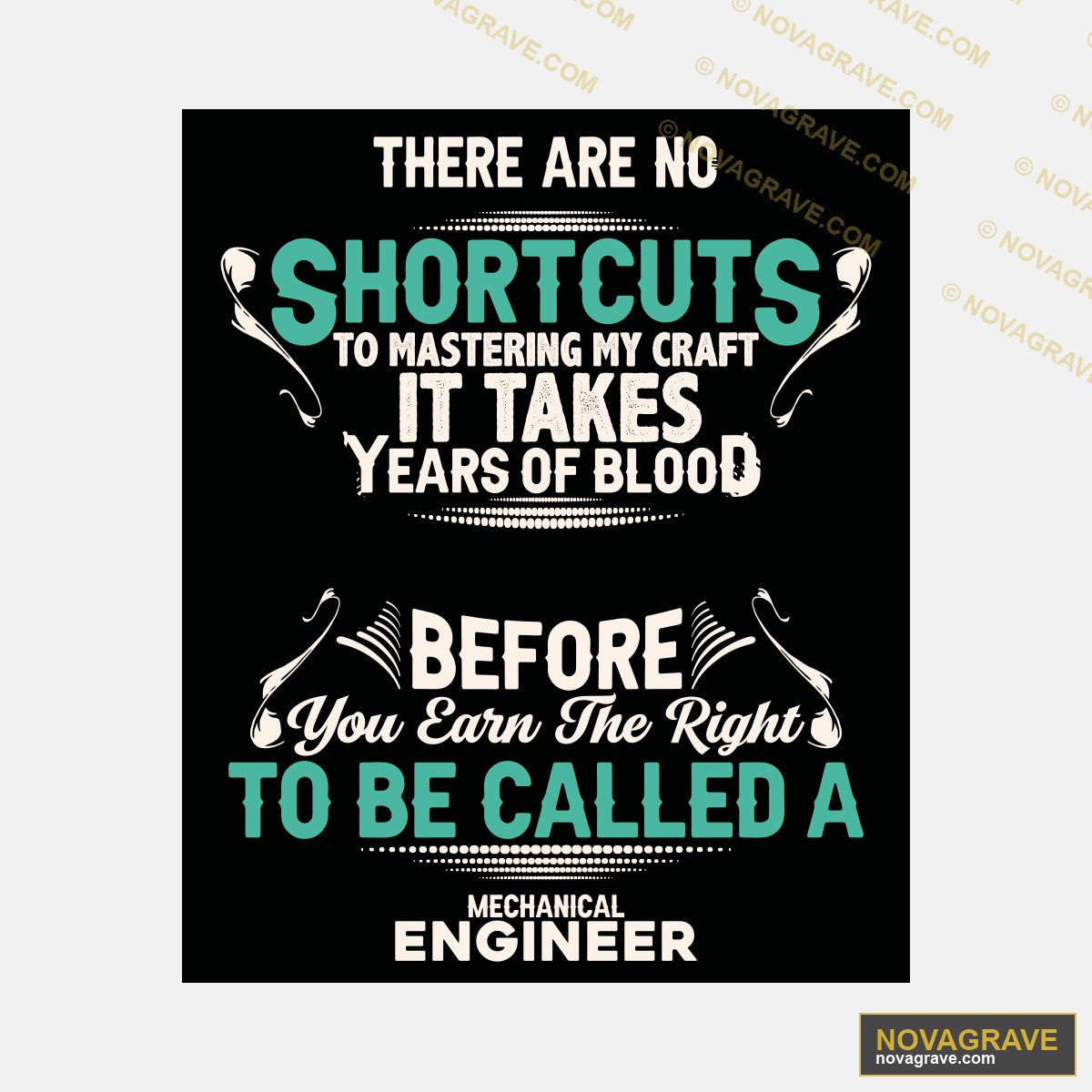 There Is No Shortcuts To Mastering Craft Year Other Designs - DTF Ontwerp