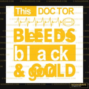 This Doctor Needs Black Gold Streetwear Urban - DTF Transfer Design