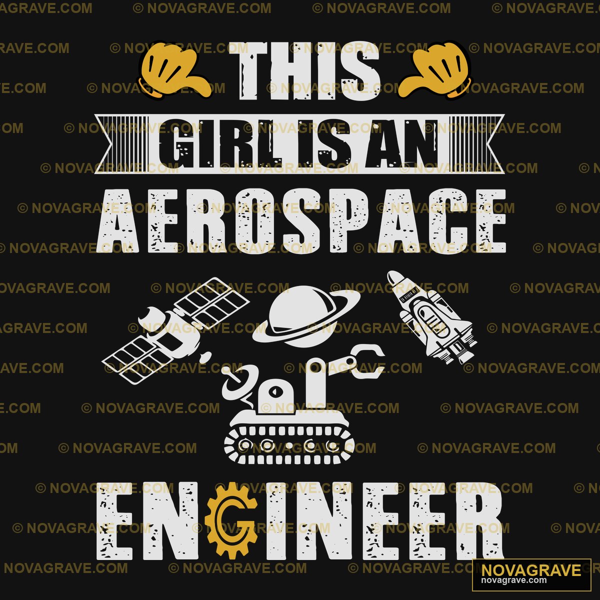 This Great Aerospace Engineer Is An Awesome G Nature Botanical - DTF Ontwerp