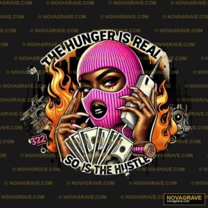 Thugreall So The Money Streetwear Urban - DTF Ontwerp