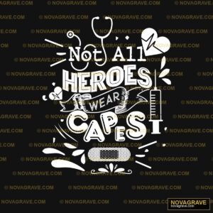 To All Heroes Wear Capes Other Designs - DTF Ontwerp