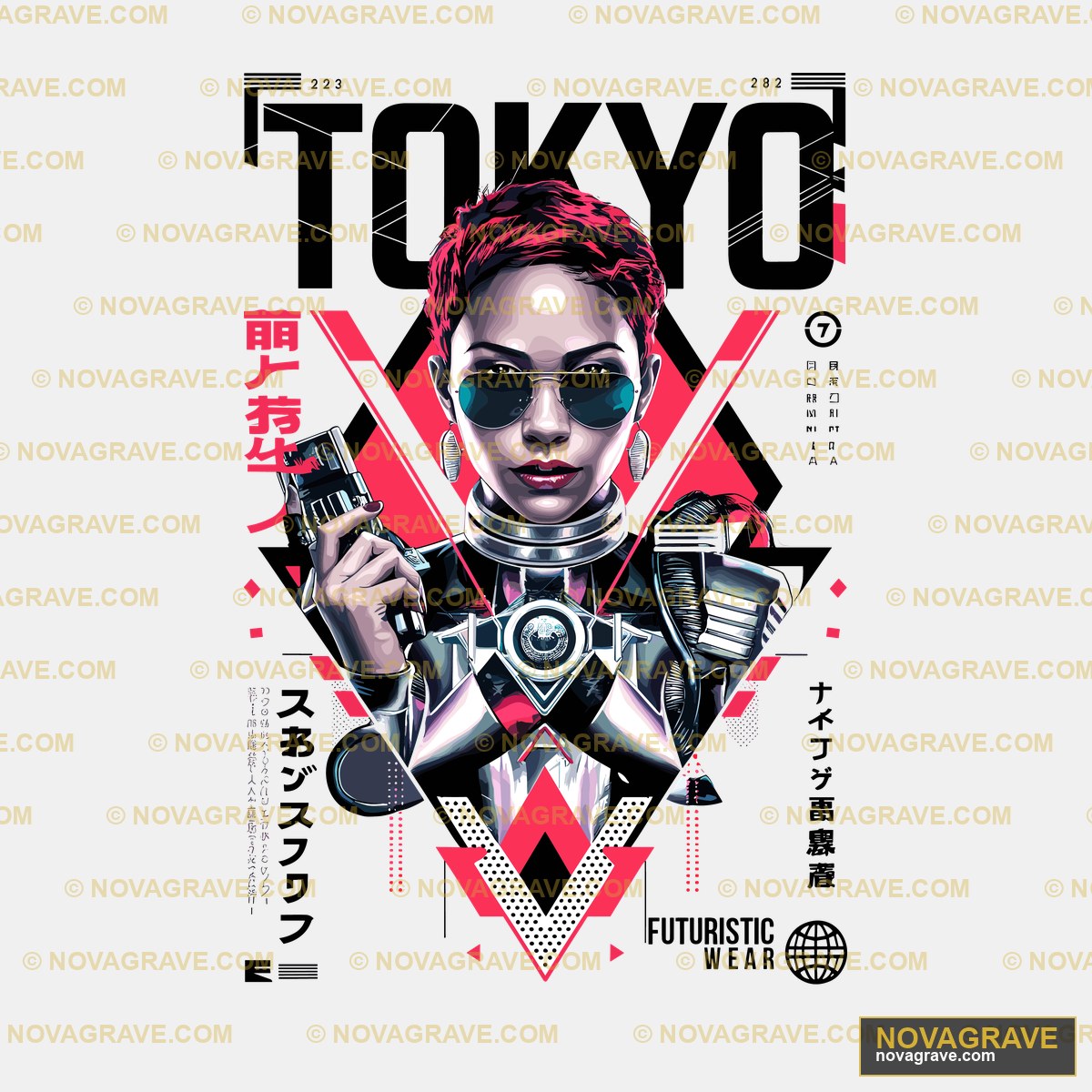 Tokyo Comic Festival Poster Music Culture - DTF Ontwerp