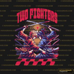 Two Fighters By Theartion Seasonal Holiday - Design DTF