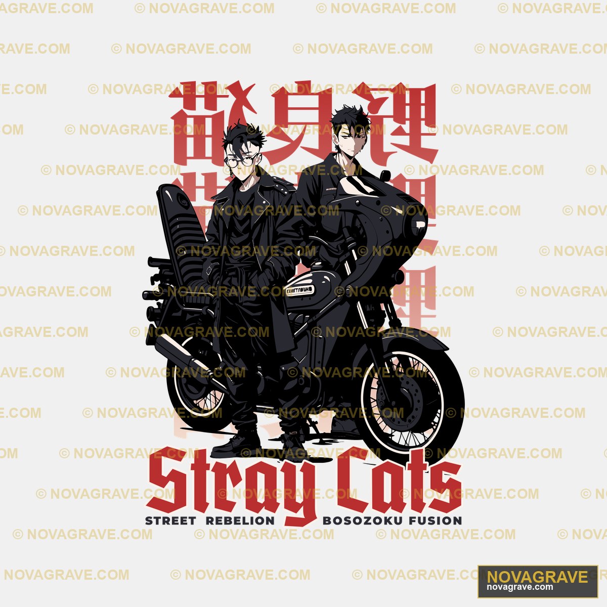 Two Men Riding On A Motorcycle With The Words Typography Slogans - Design DTF
