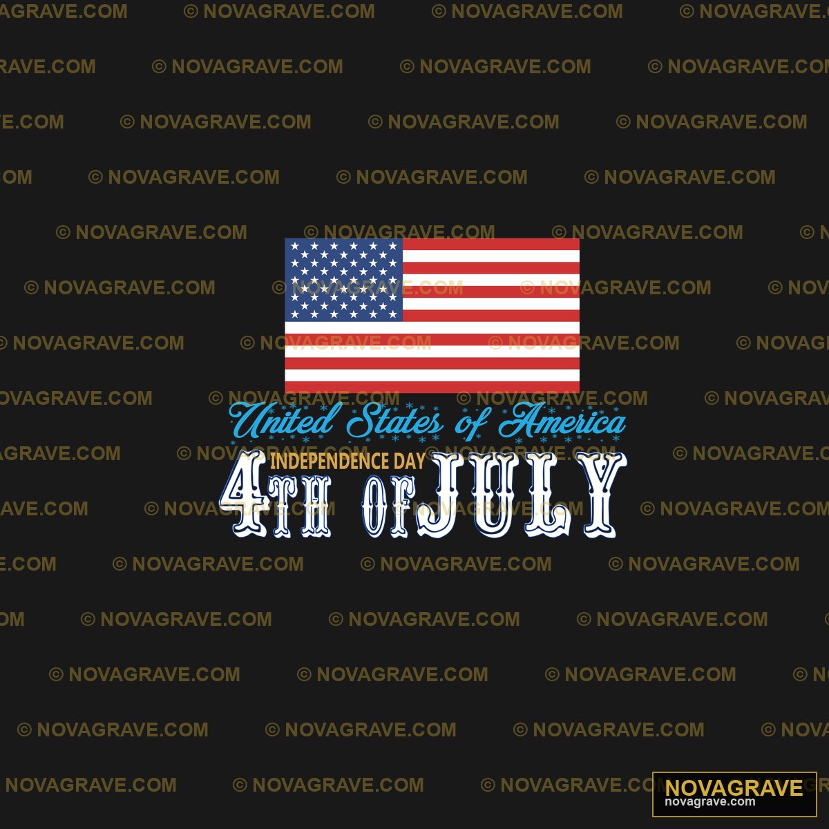 United States Of America Independence Day Patriotic Military - DTF Transfer Design
