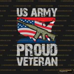 Us Army Proud Veteran Patriotic Military - DTF Ontwerp