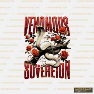 Venomous Sovereign Black By The Black Eyed Other Designs - DTF Ontwerp