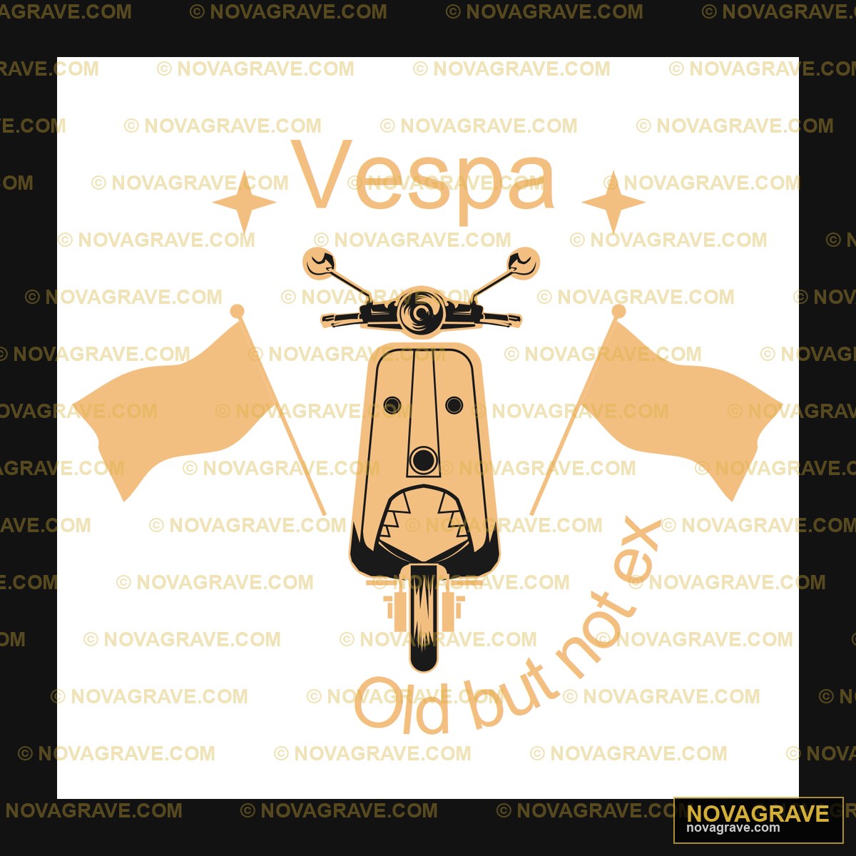 Vep Old Bike Other Designs - Design DTF
