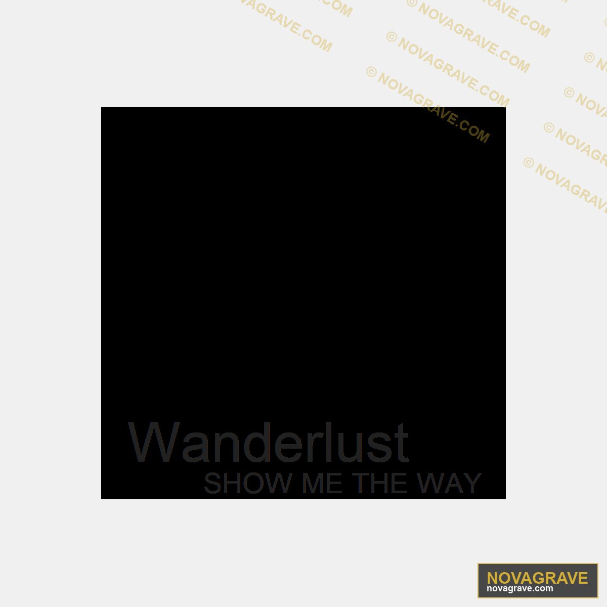 Wanderlust Show Me The Way Text DTF Design PNG SVG DXF
